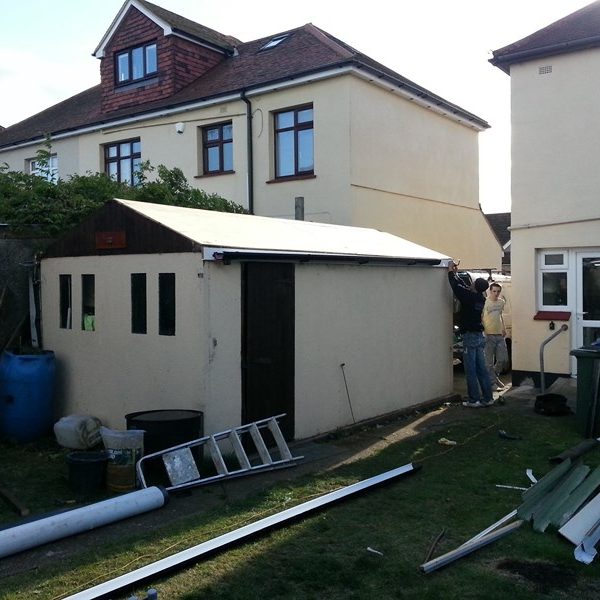 Single Ply PVC Flat Roofing Project - Essex Roofers